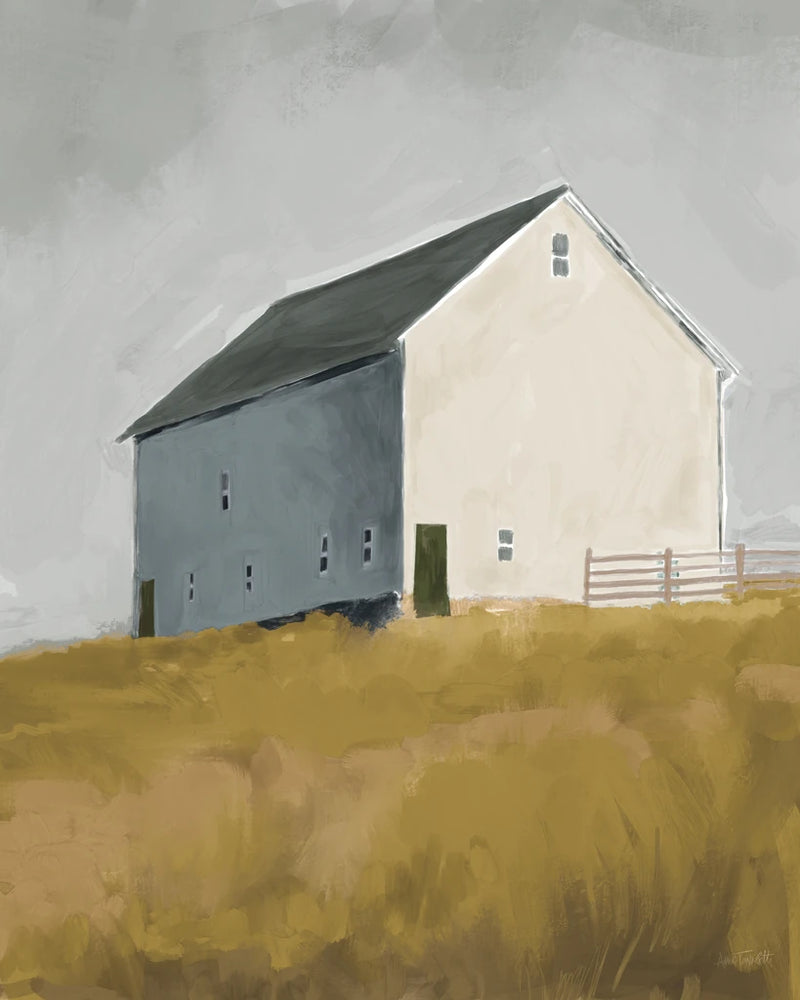 White Barn I Light by Anne Tavoletti