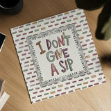 Wine Sentiments II by Anne Tavoletti. Shown as a detailed flat fine art print, highlighting archival giclee quality. Available as an archival giclee rolled canvas, fine art paper, or poster print. SKU 90460a.