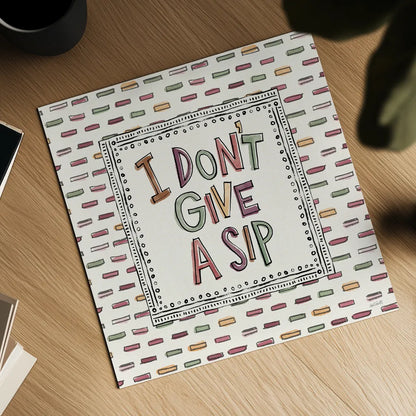 Wine Sentiments II by Anne Tavoletti. Shown as a detailed flat fine art print, highlighting archival giclee quality. Available as an archival giclee rolled canvas, fine art paper, or poster print. SKU 90460a.