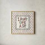 Wine Sentiments II by Anne Tavoletti. Shown in a natural wood glass frame for a timeless modern aesthetic. Available as an archival giclee rolled canvas, fine art paper, or poster print. SKU 90460a.