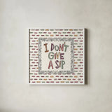 Wine Sentiments II by Anne Tavoletti. Shown in a crisp white glass frame for a clean and minimalist style. Available as an archival giclee rolled canvas, fine art paper, or poster print. SKU 90460a.