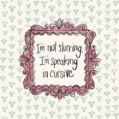 Wine Sentiments III by Anne Tavoletti. SKU 90461a. Archival Giclee Fine art print for wall decor.