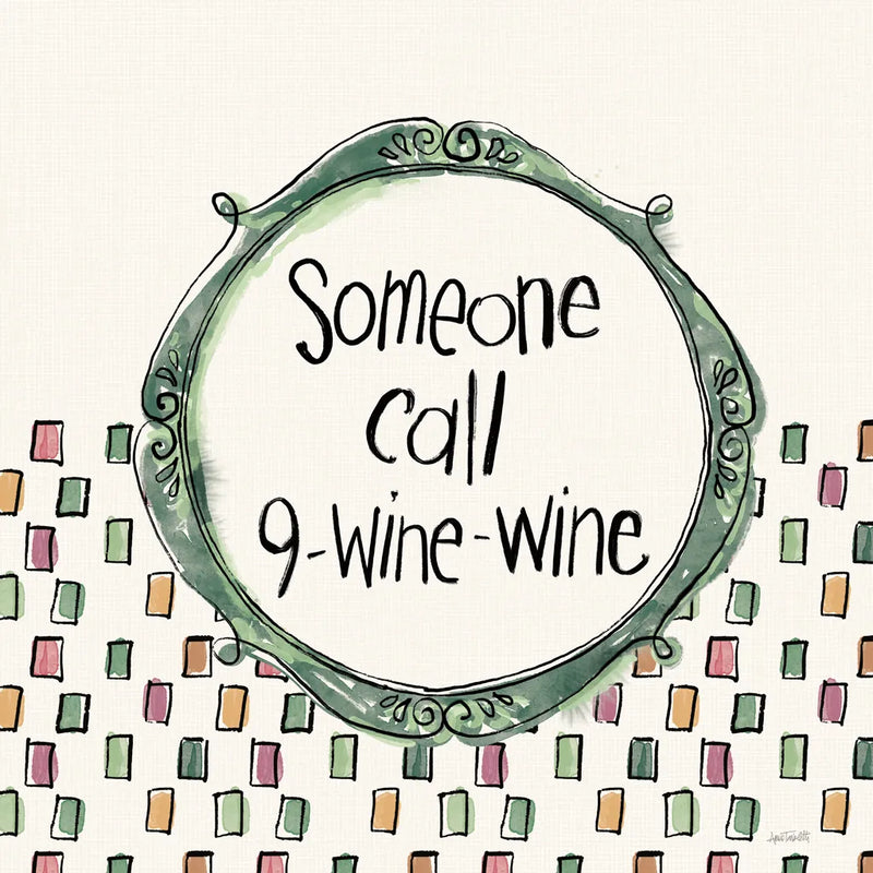 Wine Sentiments VI by Anne Tavoletti. SKU 90464a. Archival Giclee Fine art print for wall decor.