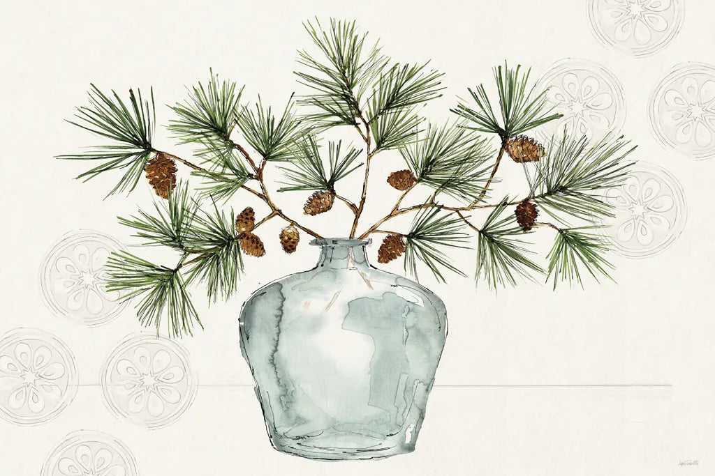 Winter Adornment I by Anne Tavoletti. SKU 88994i. Archival Giclee Fine art print for wall decor.