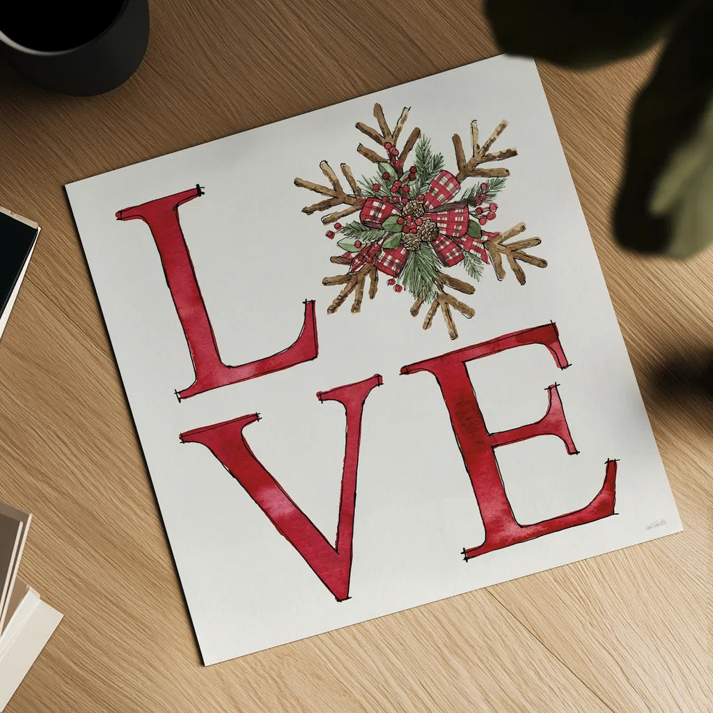 Winter Adornment IX by Anne Tavoletti. Shown as a detailed flat fine art print, highlighting archival giclee quality. Available as an archival giclee rolled canvas, fine art paper, or poster print. SKU 89002a.