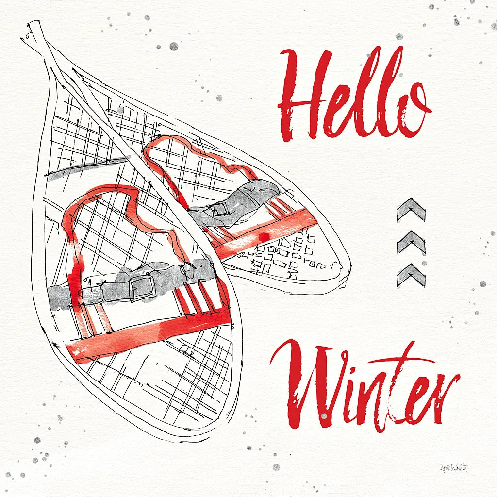 Winter Fashion IX by Anne Tavoletti. SKU 42324a. Archival Giclee Fine art print for wall decor.