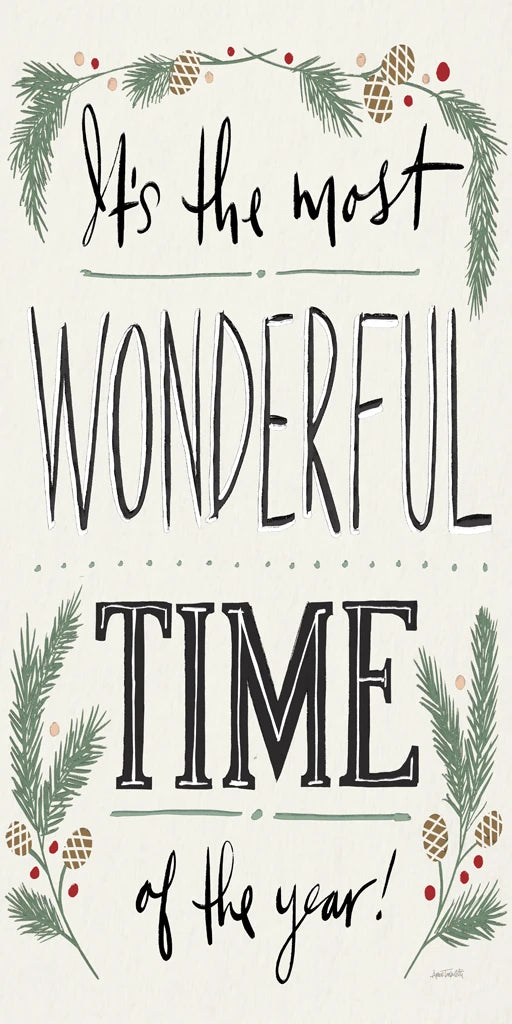 Wonderful Time I Panel by Anne Tavoletti