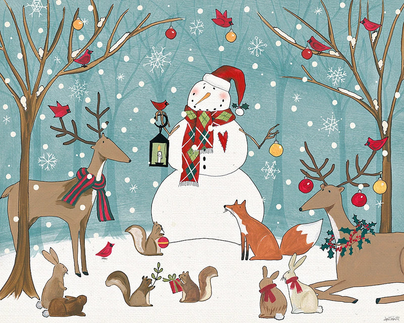 Woodland Christmas I by Anne Tavoletti