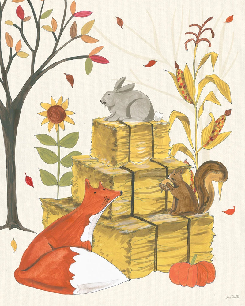 Woodland Harvest IV by Anne Tavoletti