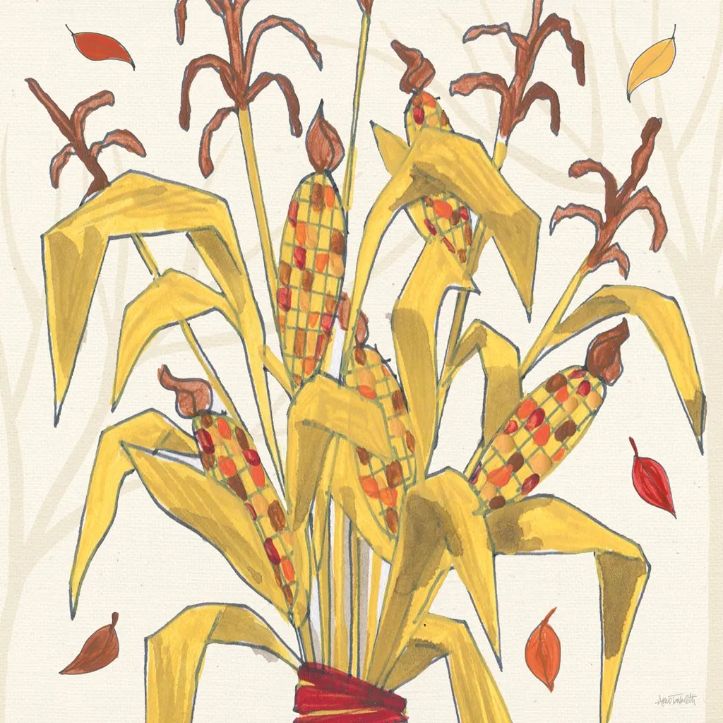 Woodland Harvest VII by Anne Tavoletti. SKU 94550a. Archival Giclee Fine art print for wall decor.