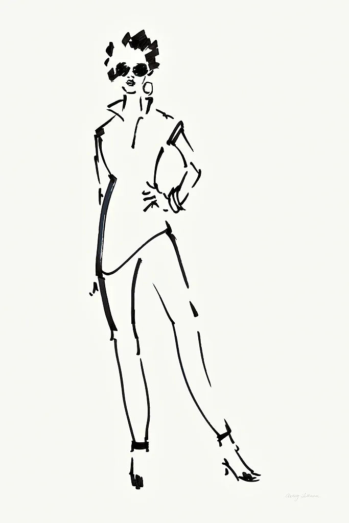 About Town I by Avery Tillmon. SKU 53879h. Archival Giclee Fine art print for wall decor.