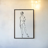 About Town I by Avery Tillmon. shown as a paper print in a black flame. Available as a archival giclee rolled canvas, fine art paper, or poster print. SKU 53879h.