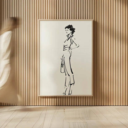 About Town II by Avery Tillmon. shown as over sized large wall art. Available as an archival giclee rolled canvas, fine art paper, or poster print. SKU 53880h.