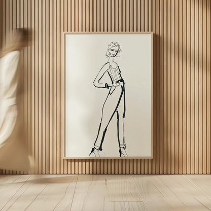 About Town III by Avery Tillmon. shown as over sized large wall art. Available as an archival giclee rolled canvas, fine art paper, or poster print. SKU 53881h.