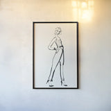 About Town III by Avery Tillmon. shown as a paper print in a black flame. Available as a archival giclee rolled canvas, fine art paper, or poster print. SKU 53881h.