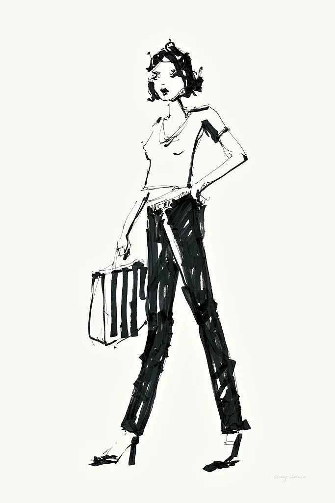 About Town IV by Avery Tillmon. SKU 53882h. Archival Giclee Fine art print for wall decor.