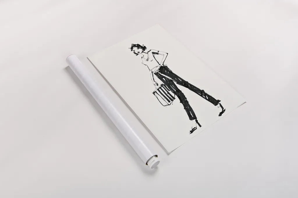 About Town IV by Avery Tillmon. shown as a rolled paper print. Available as archival giclee rolled canvas, fine art paper, or poster print. SKU 53882h.