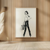 About Town IV by Avery Tillmon. shown as over sized large wall art. Available as an archival giclee rolled canvas, fine art paper, or poster print. SKU 53882h.