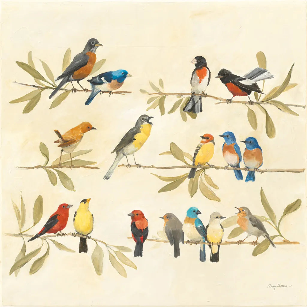 Adoration of the Magpie by Avery Tillmon. SKU 49488a. Archival Giclee Fine art print for wall decor.