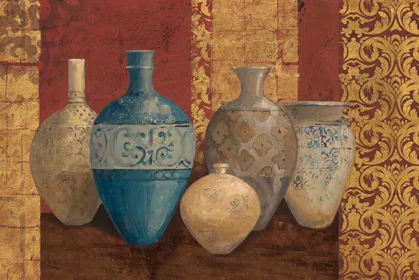 Aegean Vessels Spice V2 by Avery Tillmon. SKU 19181i. Archival Giclee Fine art print for wall decor.