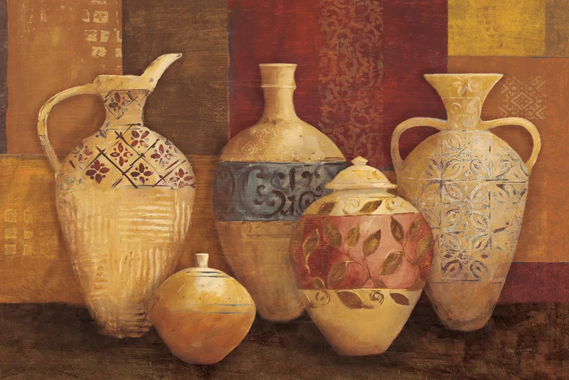 Autumn Urns III by Avery Tillmon. SKU 4139i. Archival Giclee Fine art print for wall decor.