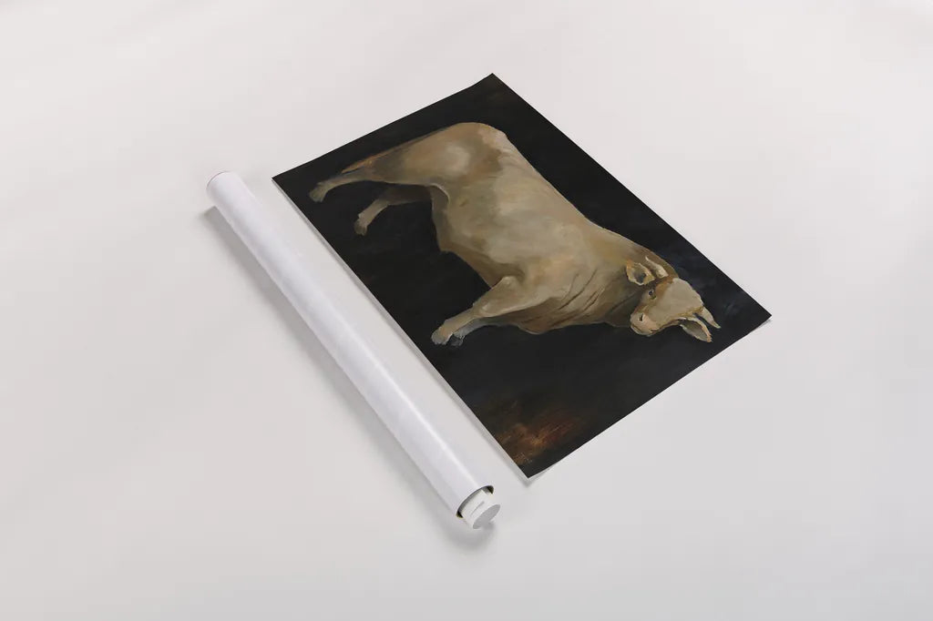 Beau Crop by Avery Tillmon. shown as a rolled paper print. Available as archival giclee rolled canvas, fine art paper, or poster print. SKU 31251i.