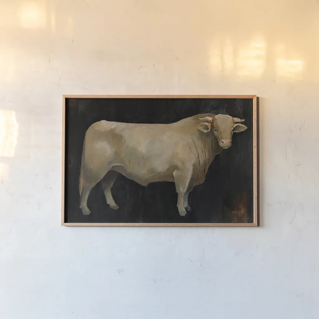 Beau Crop by Avery Tillmon. shown as a paper print in a natural frame. Available as a archival giclee rolled canvas, fine art paper, or poster print. SKU 31251i.