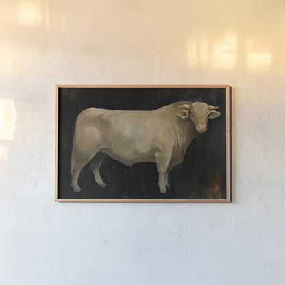 Beau Crop by Avery Tillmon. shown as a paper print in a natural frame. Available as a archival giclee rolled canvas, fine art paper, or poster print. SKU 31251i.