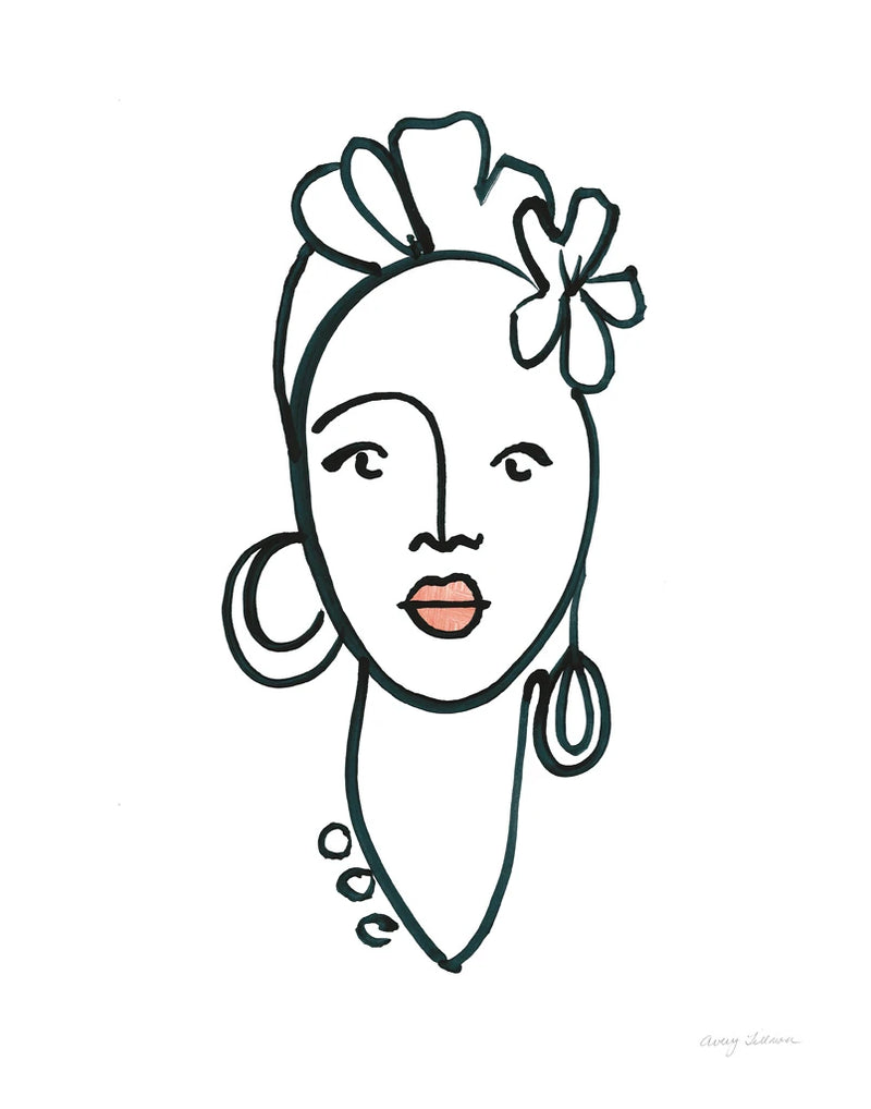 Beauty III Pink Lips by Avery Tillmon