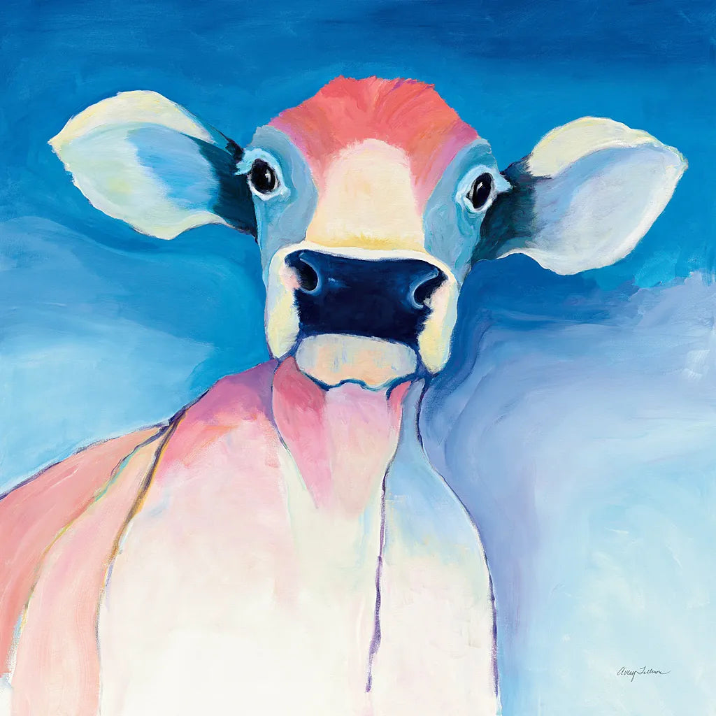 Bella Blue by Avery Tillmon. SKU 23055a. Archival Giclee Fine art print for wall decor.