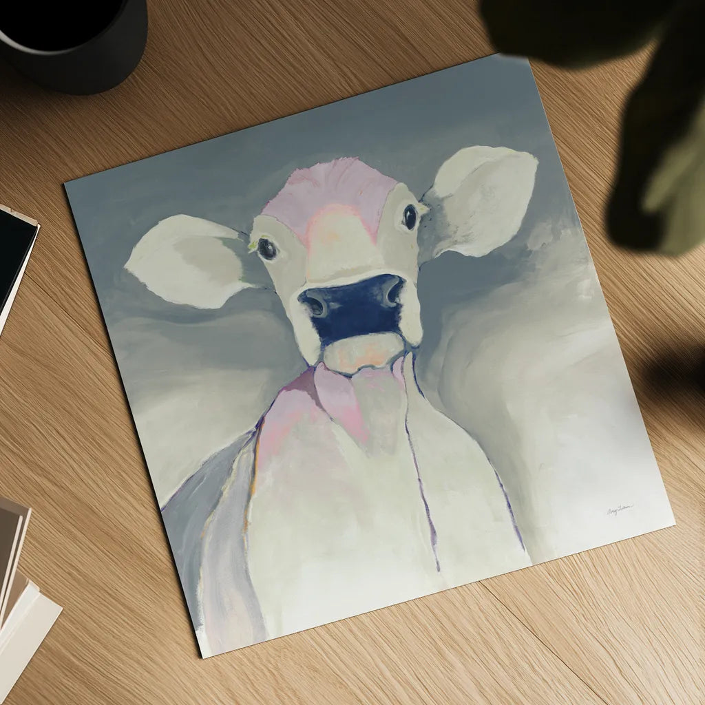 Bella Neutral by Avery Tillmon. Shown as a detailed flat fine art print, highlighting archival giclee quality. Available as an archival giclee rolled canvas, fine art paper, or poster print. SKU 39939a.