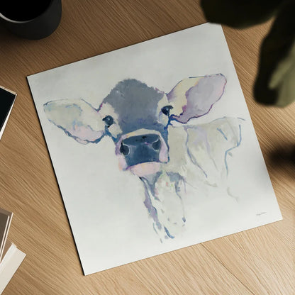 Bessie Neutral by Avery Tillmon. Shown as a detailed flat fine art print, highlighting archival giclee quality. Available as an archival giclee rolled canvas, fine art paper, or poster print. SKU 39938a.