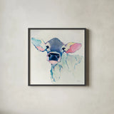 Bessie with Color by Avery Tillmon. Shown in a sleek black glass frame for a contemporary gallery look. Available as an archival giclee rolled canvas, fine art paper, or poster print. SKU 23032a.