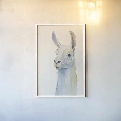 Bianca by Avery Tillmon. shown as a paper print in a white frame. Available as a archival giclee rolled canvas, fine art paper, or poster print. SKU 23965h.