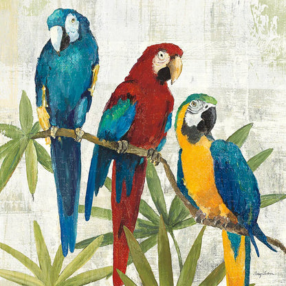 Birds of a Feather Square I by Avery Tillmon. SKU 49473a. Archival Giclee Fine art print for wall decor.