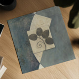 Blue Silk II by Avery Tillmon. Shown as a detailed flat fine art print, highlighting archival giclee quality. Available as an archival giclee rolled canvas, fine art paper, or poster print. SKU 49697a.