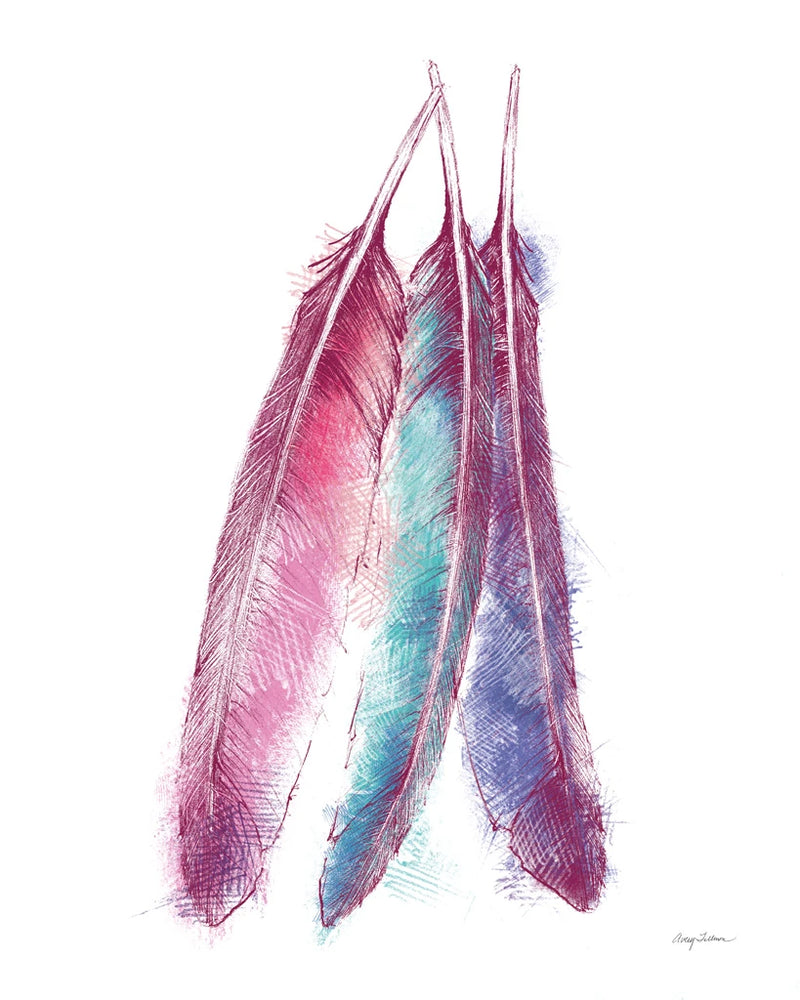 Bohemian Feather V by Avery Tillmon