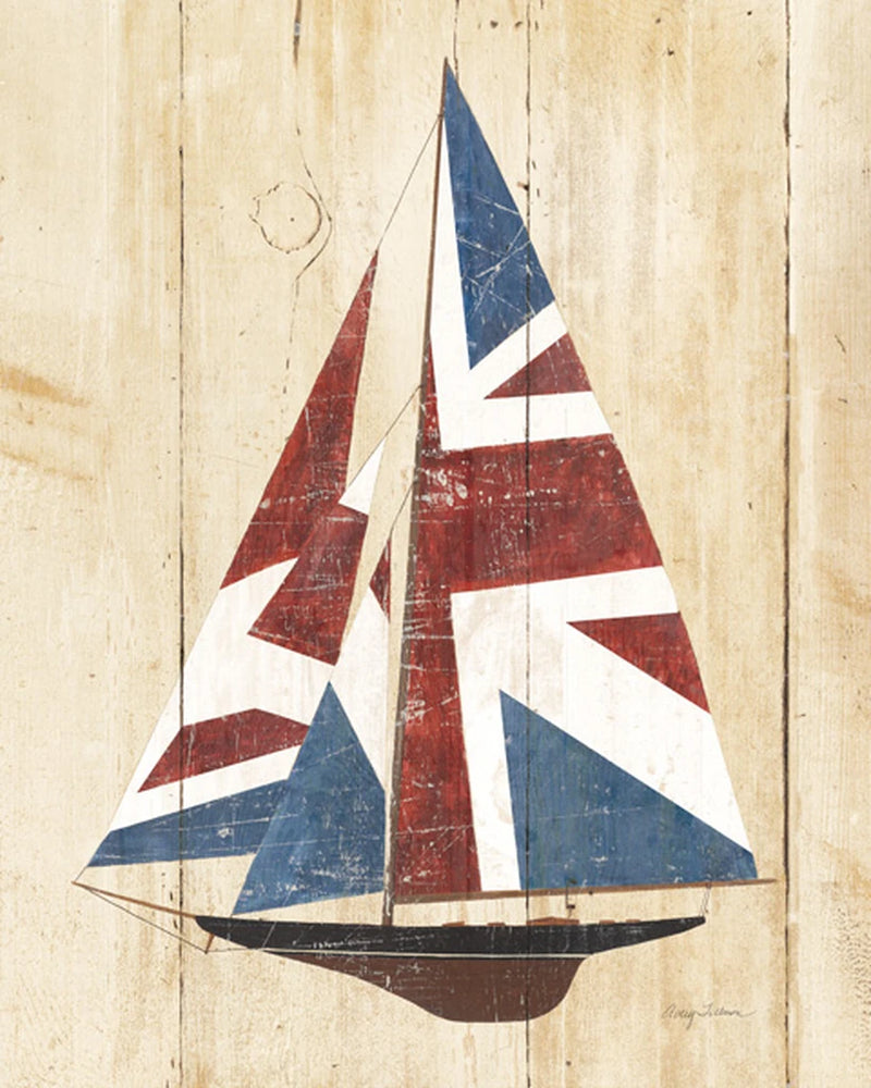 British Flag Sailboat by Avery Tillmon