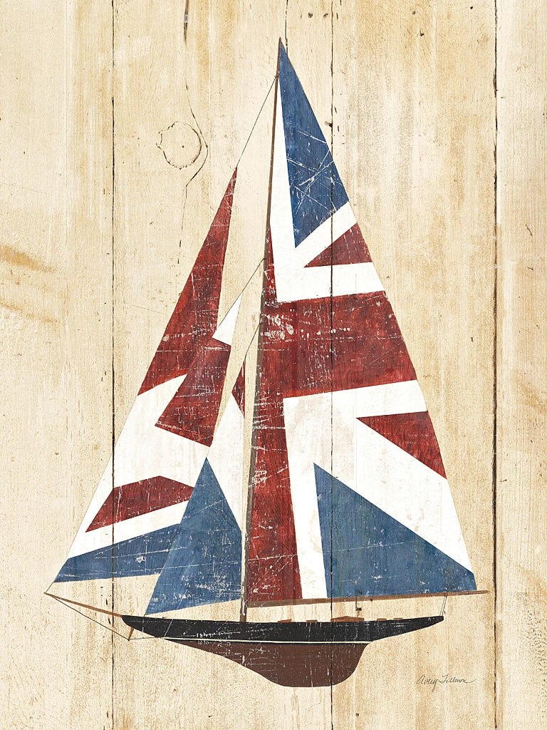 British Flag Sailboat by Avery Tillmon