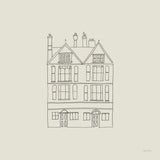 Buildings of London I Sq by Avery Tillmon. SKU 80662a. Archival Giclee Fine art print for wall decor.