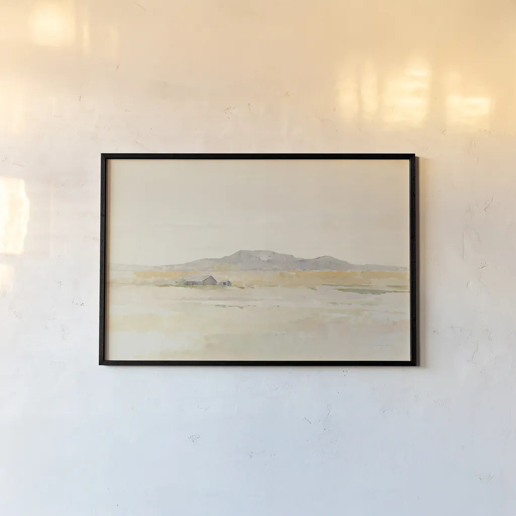 Buttermilk Sky by Avery Tillmon. shown as a paper print in a black flame. Available as a archival giclee rolled canvas, fine art paper, or poster print. SKU 41454i.