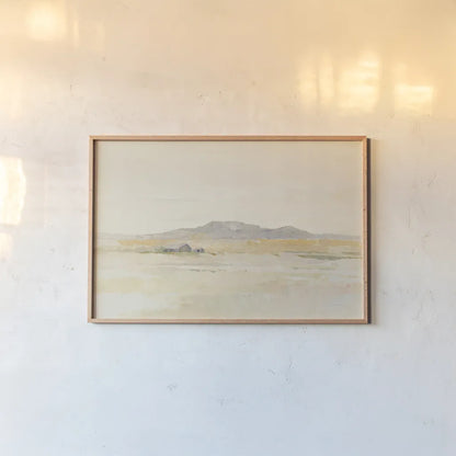 Buttermilk Sky by Avery Tillmon. shown as a paper print in a natural frame. Available as a archival giclee rolled canvas, fine art paper, or poster print. SKU 41454i.