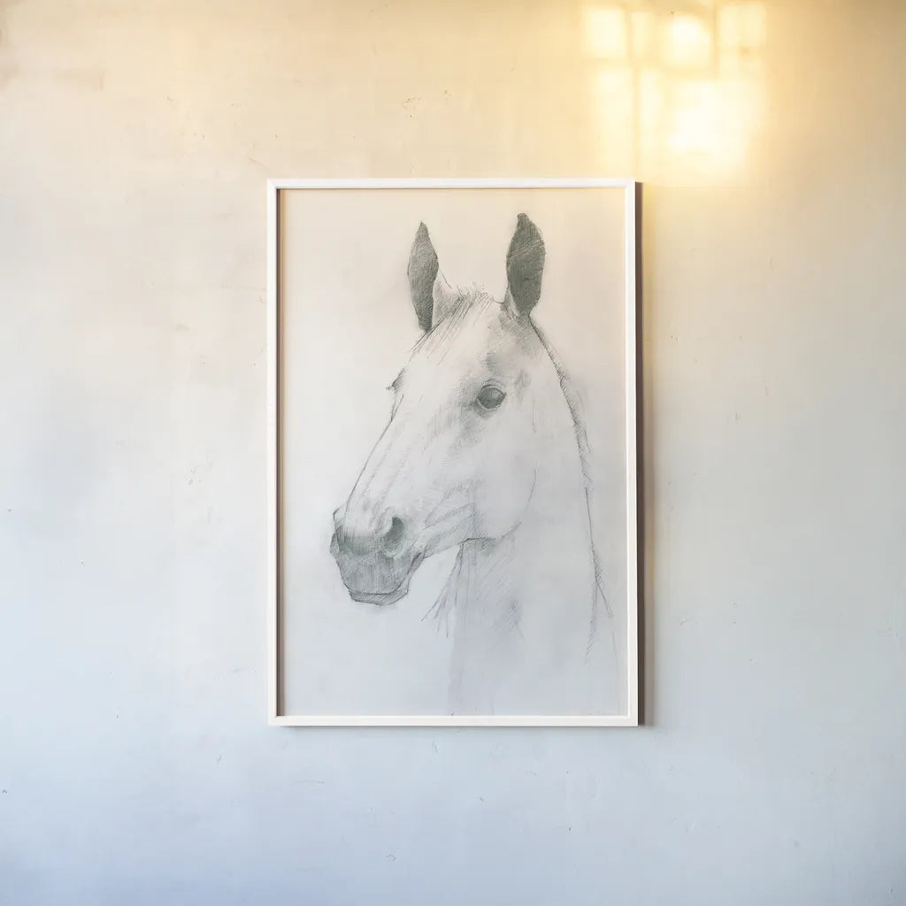Caesar by Avery Tillmon. shown as a paper print in a white frame. Available as a archival giclee rolled canvas, fine art paper, or poster print. SKU 61863h.