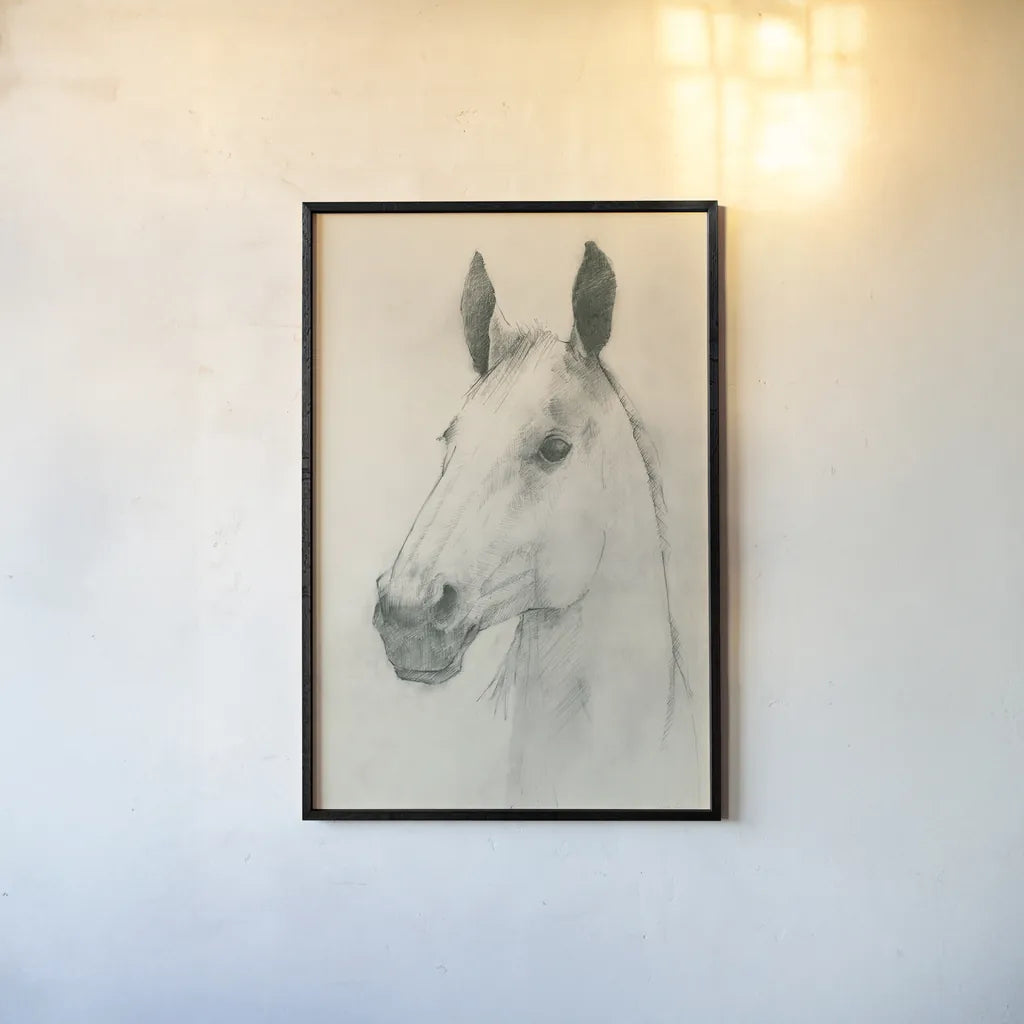 Caesar on Cream by Avery Tillmon. shown as a paper print in a black flame. Available as a archival giclee rolled canvas, fine art paper, or poster print. SKU 72834h.