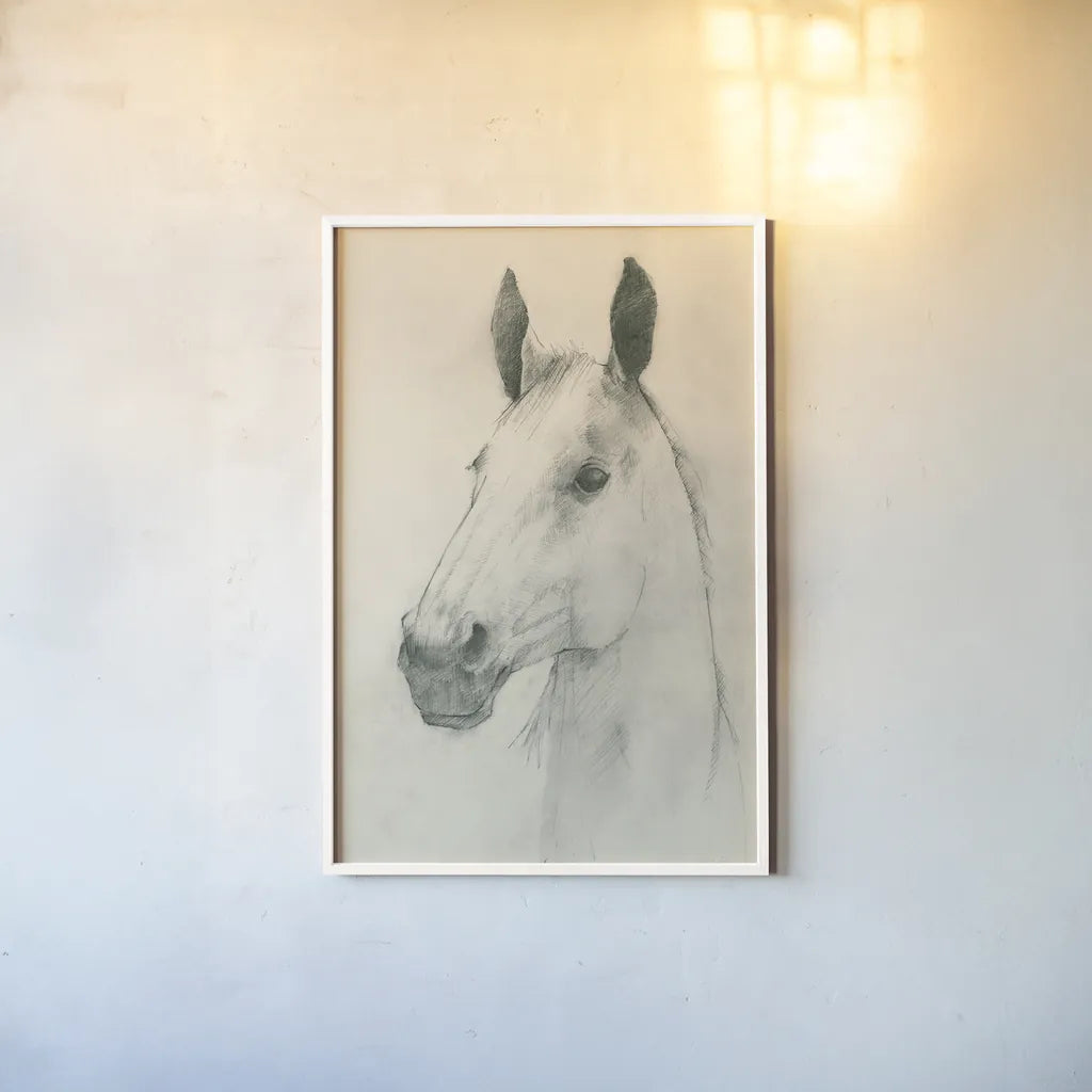 Caesar on Cream by Avery Tillmon. shown as a paper print in a white frame. Available as a archival giclee rolled canvas, fine art paper, or poster print. SKU 72834h.