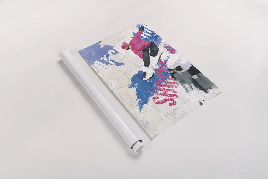 Catching Air II by Avery Tillmon. shown as a rolled paper print. Available as archival giclee rolled canvas, fine art paper, or poster print. SKU 38800h.