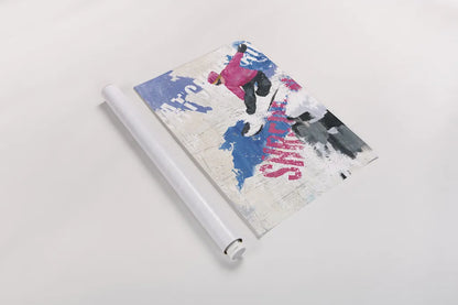 Catching Air II by Avery Tillmon. shown as a rolled paper print. Available as archival giclee rolled canvas, fine art paper, or poster print. SKU 38800h.