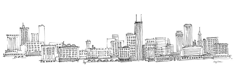 Chicago Skyline by Avery Tillmon