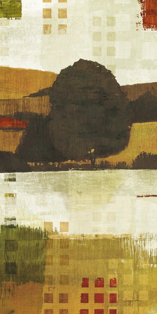 Contemporary Hills of Gold II by Avery Tillmon
