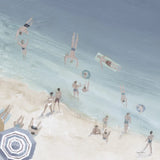 Cool Blue Beach Crop by Avery Tillmon. SKU 70206a. Archival Giclee Fine art print for wall decor.